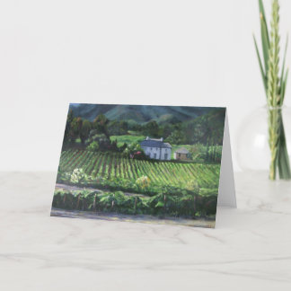 Napa Vineyard Card