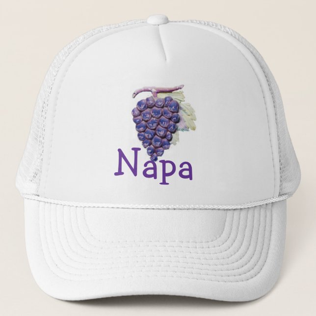 Napa Wine Country Trucker Hat (Front)