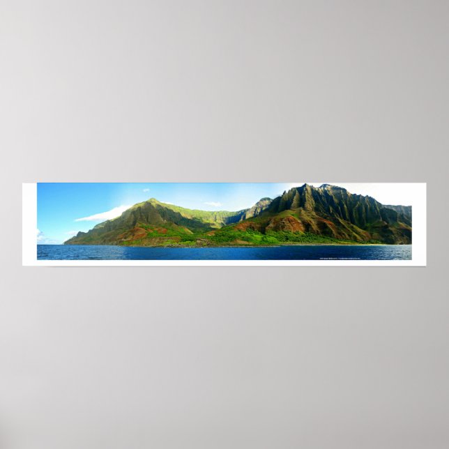 Napali Coast Hawaii Poster (Front)