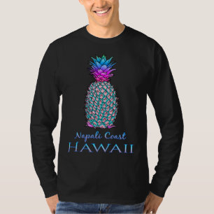 Napali Coast Hawaii Summer Vacation Pineapple T-Shirt