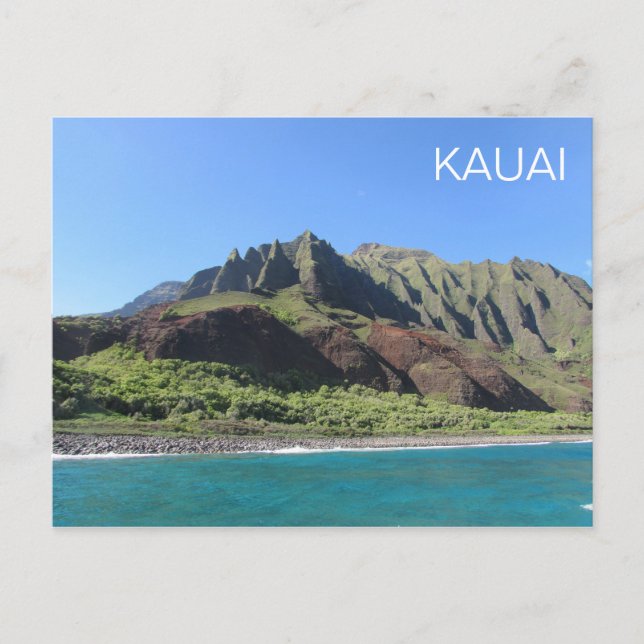 Napali Coast Kauai, Hawaii Postcard (Front)