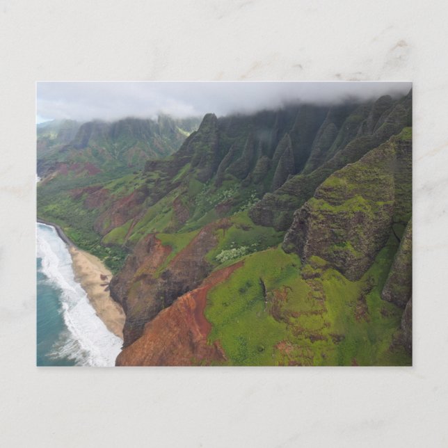 Na'Pali Coast - Kauai, Hawaii Postcard (Front)