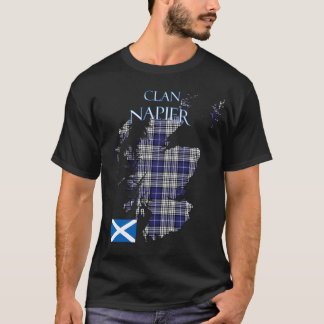 Napier Scottish Clan Tartan Scotland T-Shirt