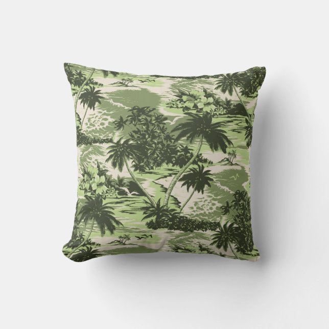 Napili Bay Hawaiian Decorative Pillows (Front)