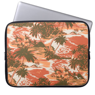 Napili Bay Hawaiian Neoprene Wetsuit Laptop Sleeve