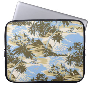 Napili Bay Hawaiian Neoprene Wetsuit Laptop Sleeve