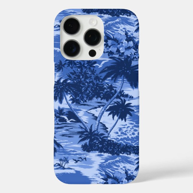 Napili Bay Hawaiian Tropical Blue Case-Mate iPhone Case (Back)