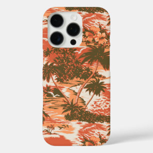 Napili Bay Hawaiian Tropical Orange iPhone 16 Pro Case