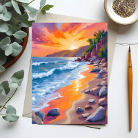 Napili Bay Sunset Maui Hawaii Painting