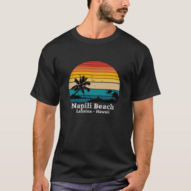Napili Beach Lahaina - Hawaii T-Shirt (Front)