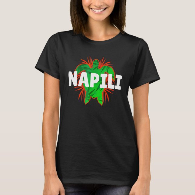 NAPILI Beach Turtle Vacation T-Shirt (Front)
