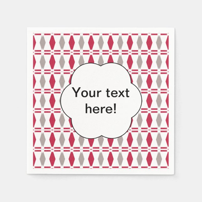 Napkin abstract clipart (Front)