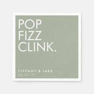 Napkin - Pop Fizz Clink