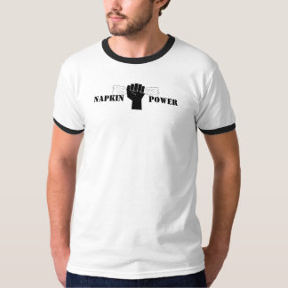 Napkin Power - POWER TO THE TIDY! T-Shirt