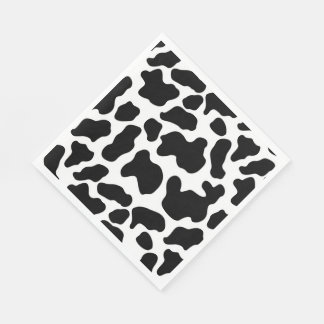 Napkins - Cow Pattern