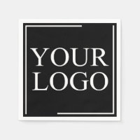 Napkins Custom Cocktail Personalised ADD LOGO