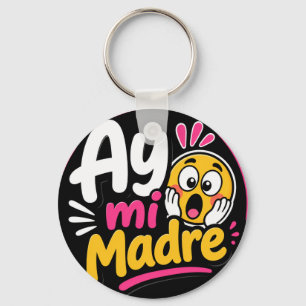 NAPKINS OH MY MOM. Fun design Key Ring