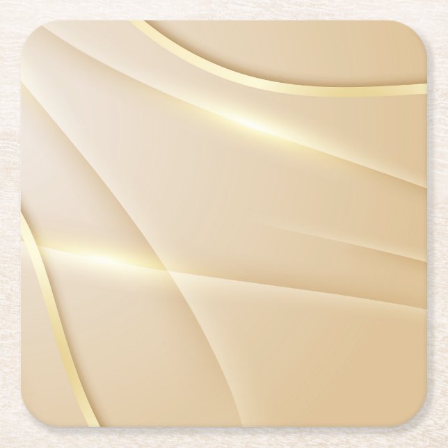 Napkins Square Paper Coaster (Front)