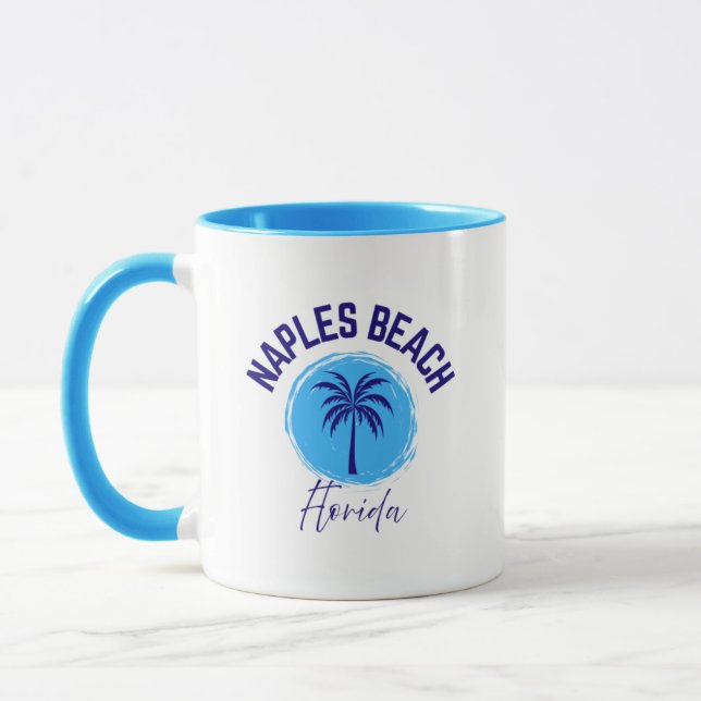 Naples Beach Florida Coffee Mug (Left)
