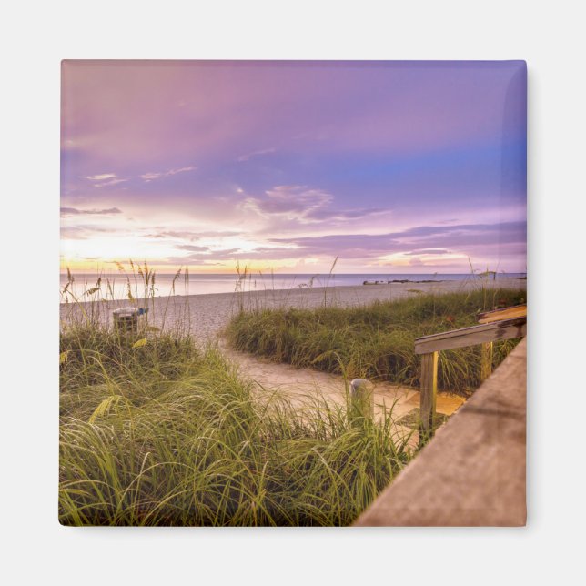 Naples Beach Florida Magnet (Front)