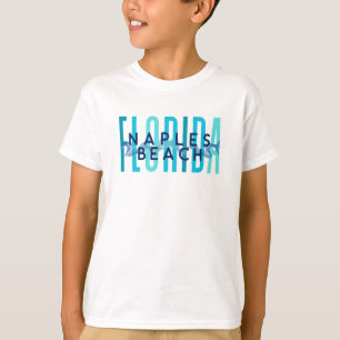 Naples Beach Florida (Ocean Waves) T-Shirt