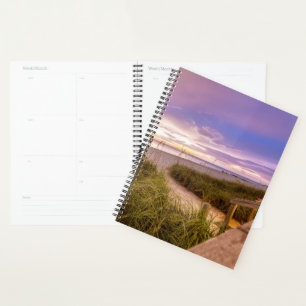 Naples Beach Shore and Calm Ocean Florida Planner