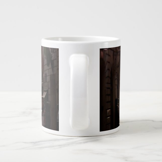 Naples Buildings (Napoli) Large Coffee Mug (Back)