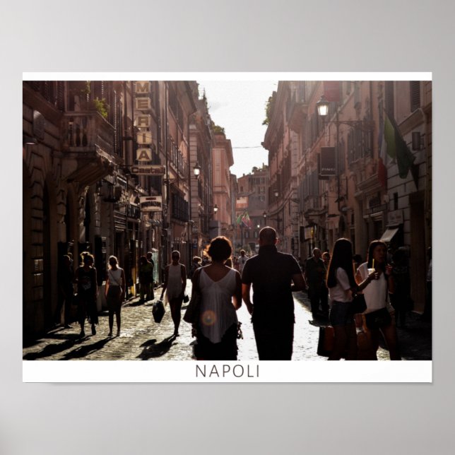Naples Buildings (Napoli) Poster (Front)