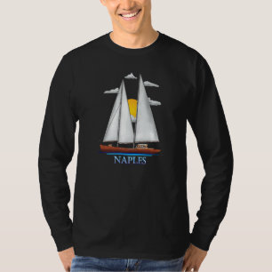 Naples Coastal Nautical Sailing Sailor T-Shirt