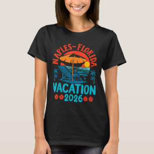 Naples Florida 2026 Family Vacation Beach Summer V T-Shirt