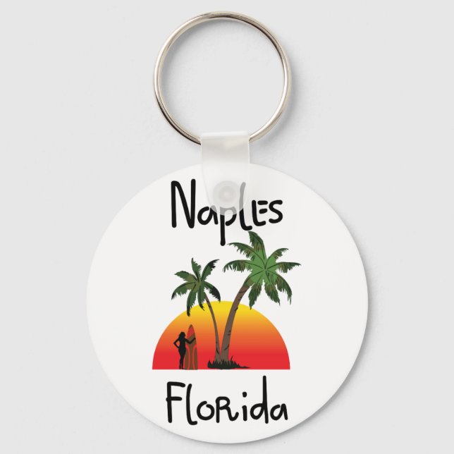 Naples Florida Key Ring (Front)