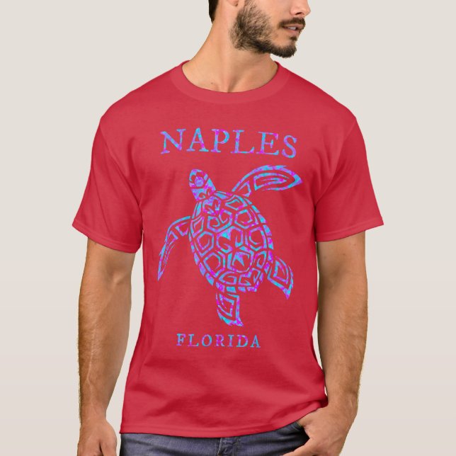 Naples Florida Sea Turtle Vacation Souvenir Boys G T-Shirt (Front)