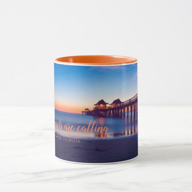 Naples, Florida Sunset Mug (Center)