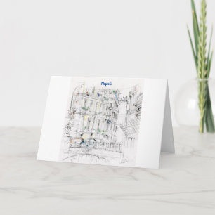 Naples Italy Card