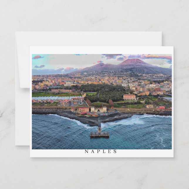 Naples Italy Invitation (Front)