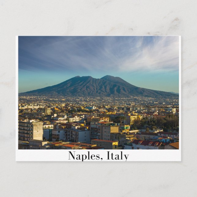 Naples, Italy Postcard (Front)