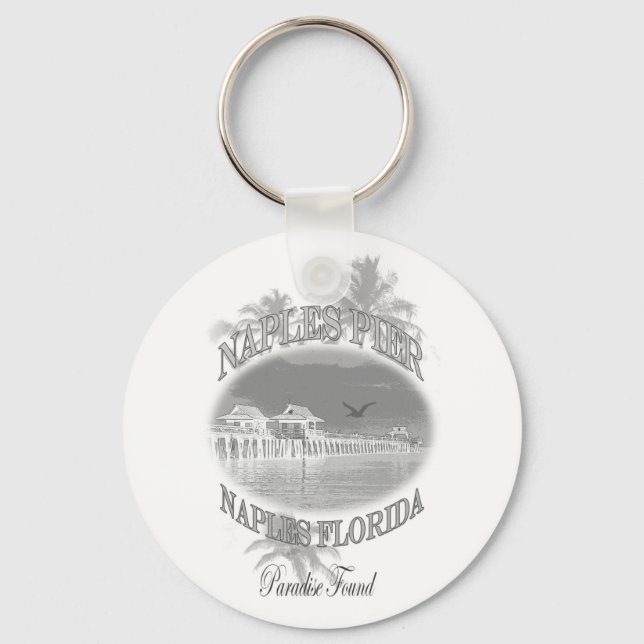 Naples Pier Keychain (Front)