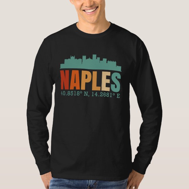 Naples Skyline T-Shirt (Front)