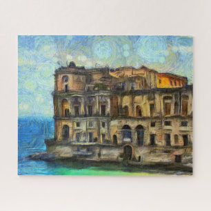 Naples. The house on the сape. Jigsaw Puzzle