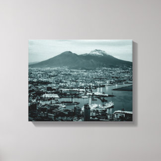 Naples Vesuvius Canvas Print