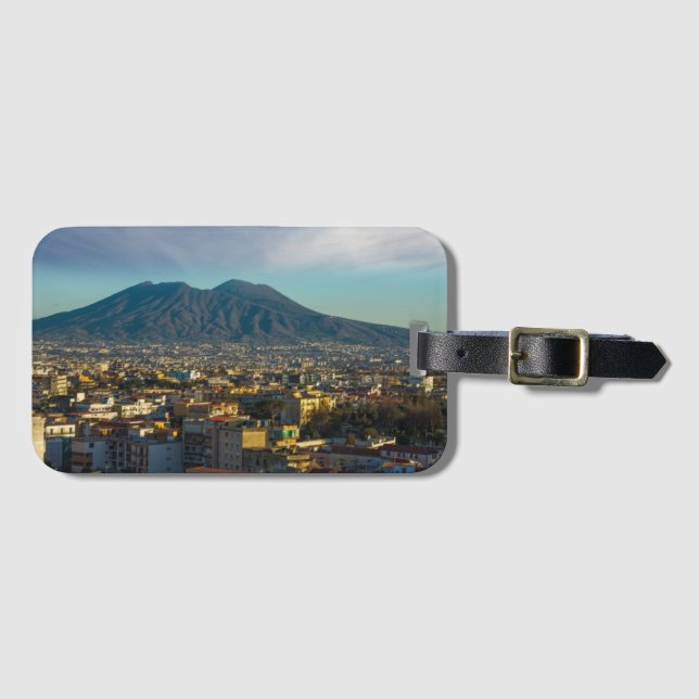 Naples Vesuvius (Napoli) Luggage Tag (Front Horizontal)