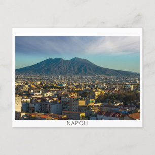 Naples Vesuvius (Napoli) Postcard