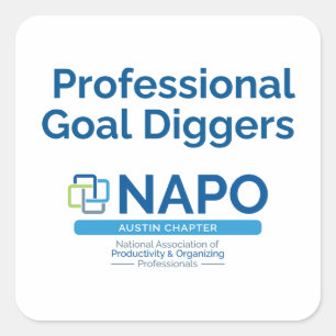 NAPO Austin Professional Goal Diggers sticker