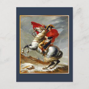 Napolean Bonaparte by Jacques Louis David Postcard
