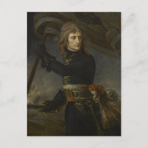 Napoleon at Arcole Postcard