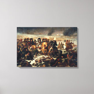 Napoleon at Eylau Canvas Print