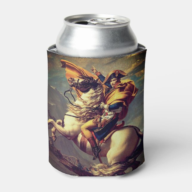 Napoleon at the Saint-Bernard Pass Can Cooler (Can Front)