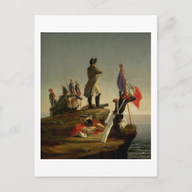 Napoleon Awaiting the brig Inconstant Postcard (Front)