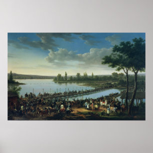 Napoleon before the Battle of Wagram Poster