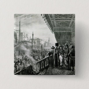 Napoleon Bonaparte 15 Cm Square Badge